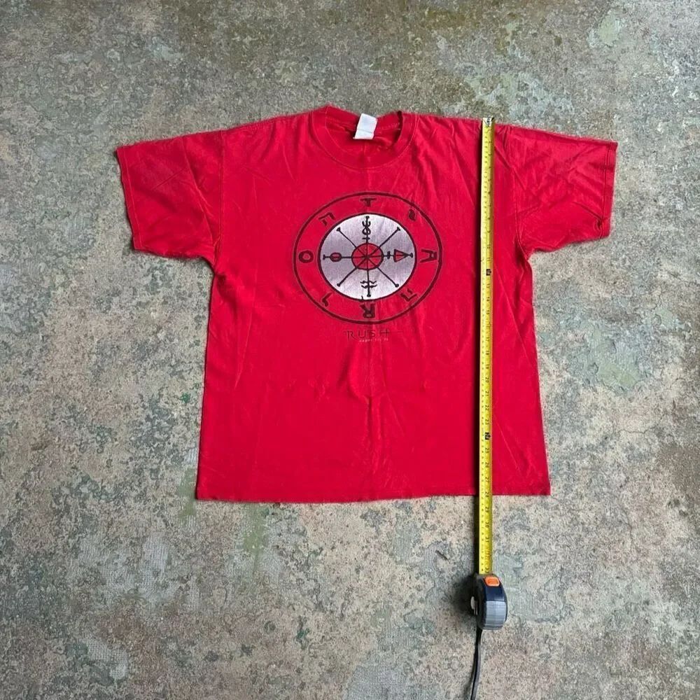 RARE Rush Vapor Trails Y2K Band Shirt